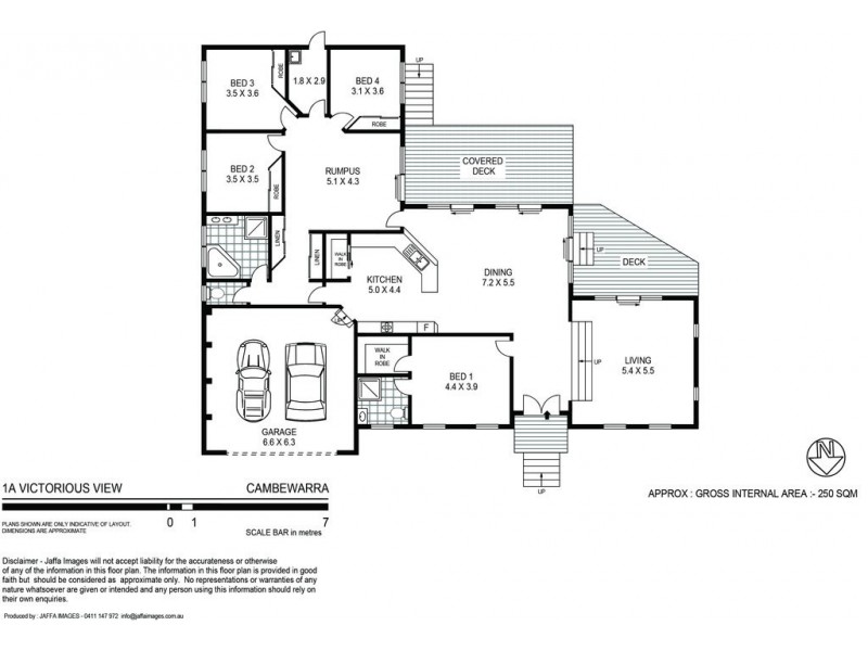1a Victorious View, Cambewarra NSW 2540 Floorplan
