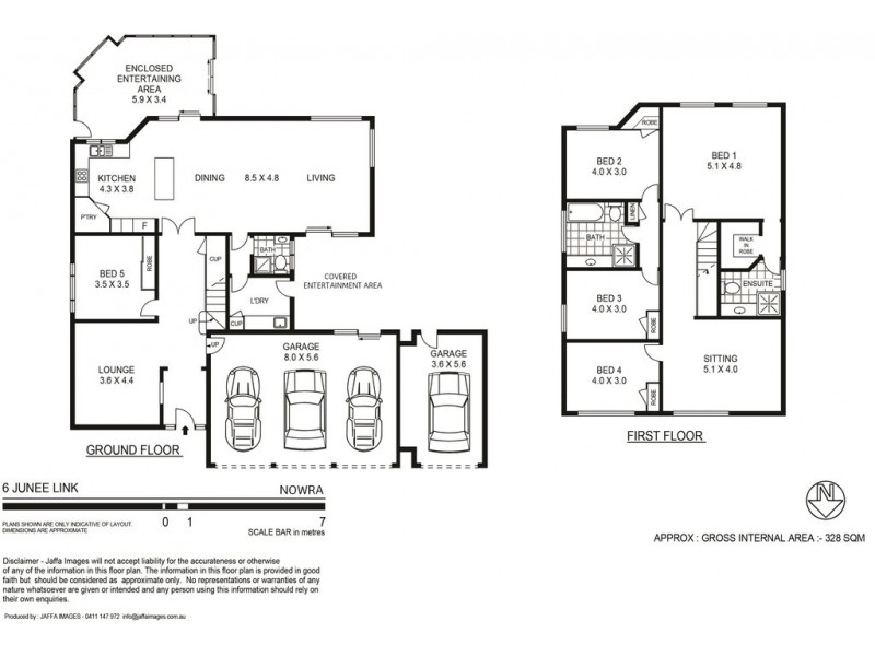 6 Junee Link, Nowra NSW 2541 Floorplan