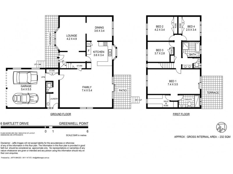 6 Bartlett Drive, Greenwell Point NSW 2540 Floorplan