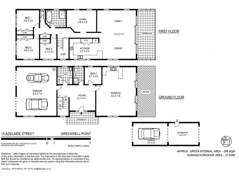 15 Adelaide Street, Greenwell Point NSW 2540 Floorplan