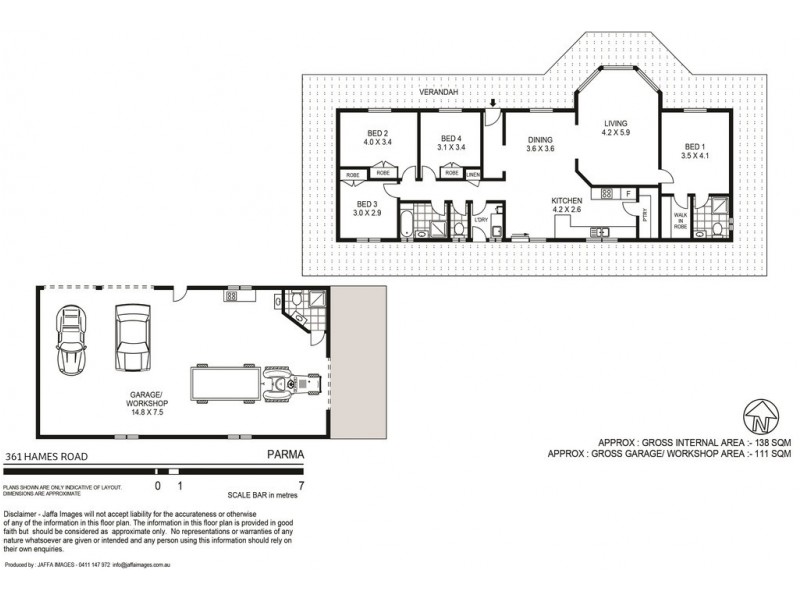 361 Hames Road, Nowra Hill NSW 2540 Floorplan