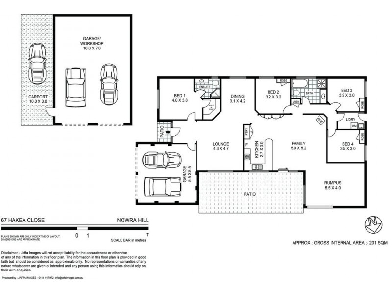 188 Cabbage Tree Lane, Nowra Hill NSW 2540 Floorplan