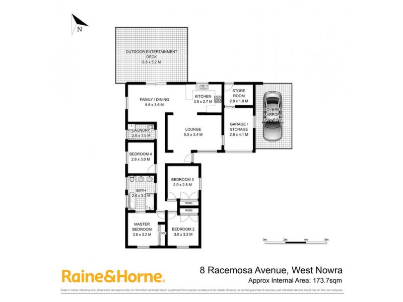 8 Racemosa Avenue, West Nowra NSW 2541 Floorplan