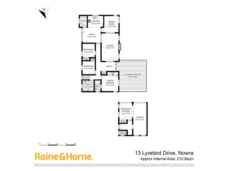 13 Lyrebird Drive, Nowra NSW 2541 Floorplan