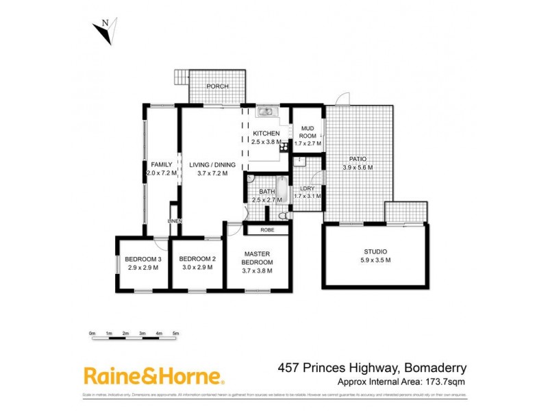 457 Princes Highway, Bomaderry NSW 2541 Floorplan