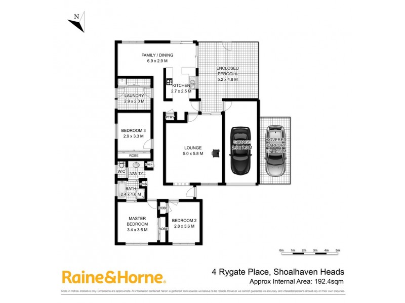 4 Rygate Place, Shoalhaven Heads NSW 2535 Floorplan