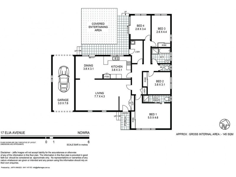 17 Elia Avenue, Nowra NSW 2541 Floorplan