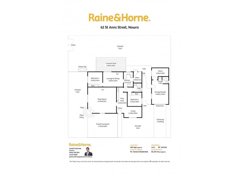 Shop 62 St Anns Street, Nowra NSW 2541 Floorplan
