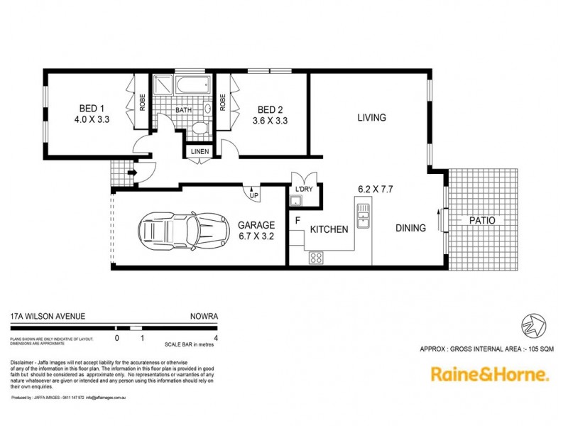 17A Wilson Avenue, Nowra NSW 2541 Floorplan