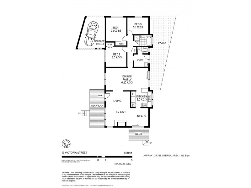 19 Victoria Street, Berry NSW 2535 Floorplan