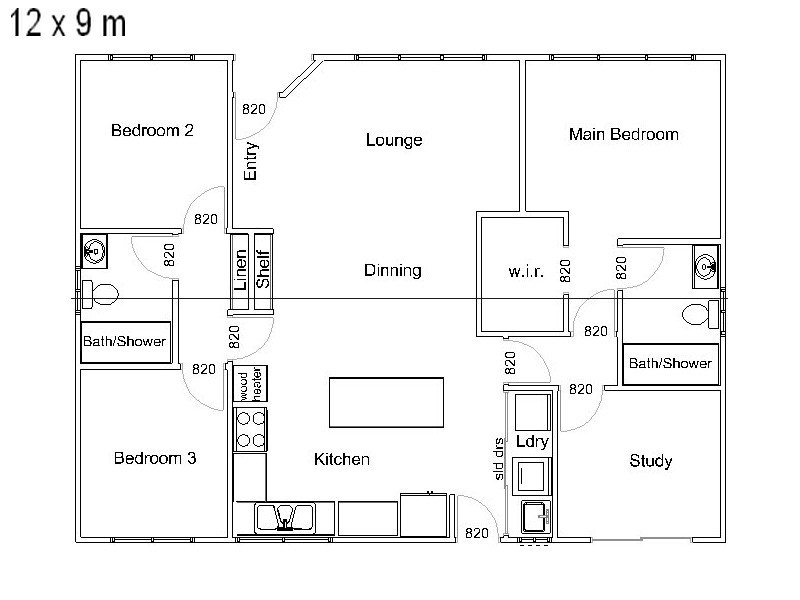407A Bendeela Road, Kangaroo Valley NSW 2577 Floorplan