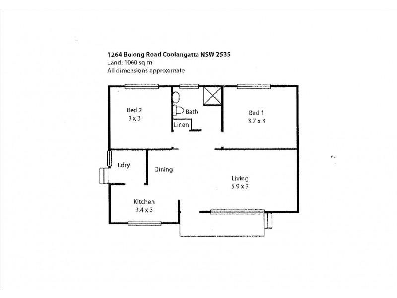 1264 Bolong Road, Shoalhaven Heads NSW 2535 Floorplan