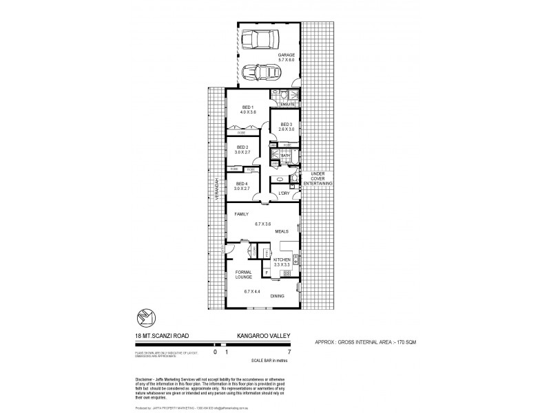 18 Mt Scanzi Road, Kangaroo Valley NSW 2577 Floorplan