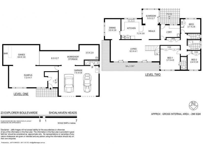 23 Explorer Boulevard, Shoalhaven Heads NSW 2535 Floorplan