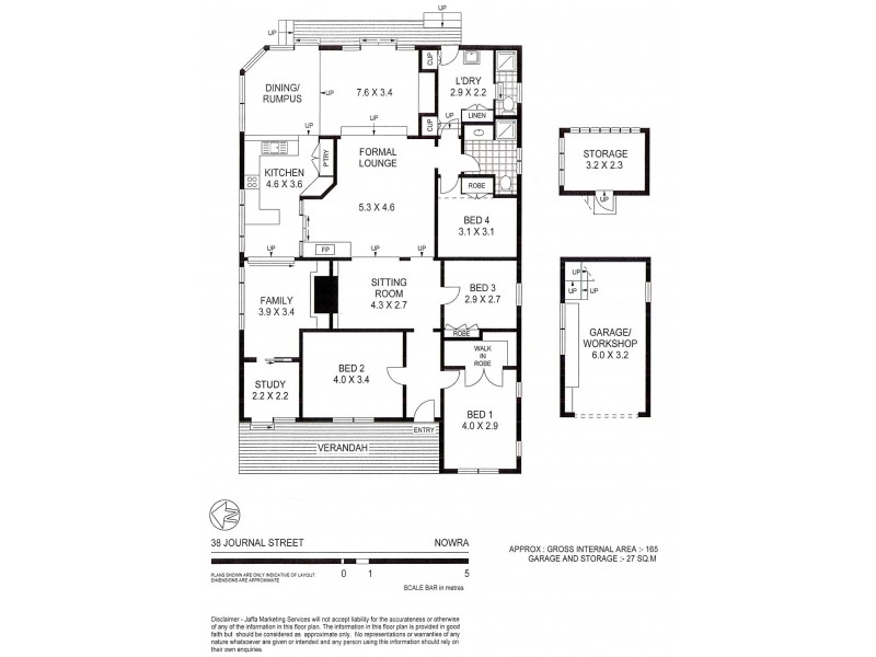 38 Journal Street, Nowra NSW 2541 Floorplan