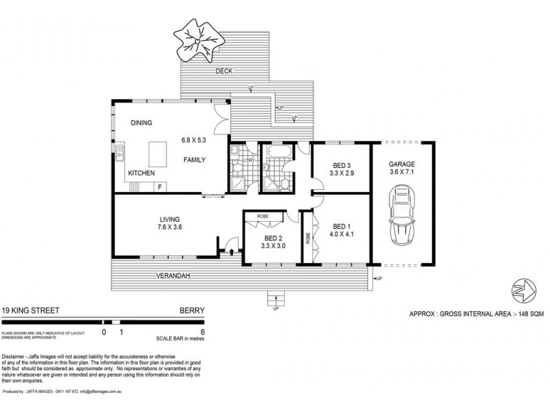 Berry NSW 2535 Floorplan