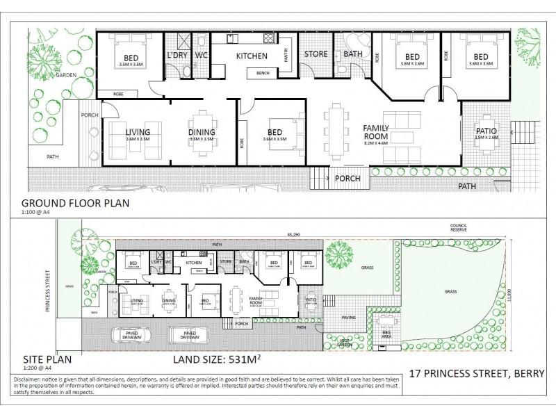 17 Princess Street, Berry NSW 2535 Floorplan