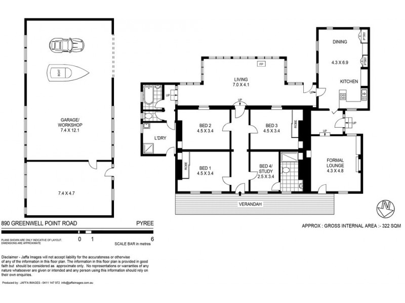 890 Greenwell Point Road, Pyree NSW 2540 Floorplan