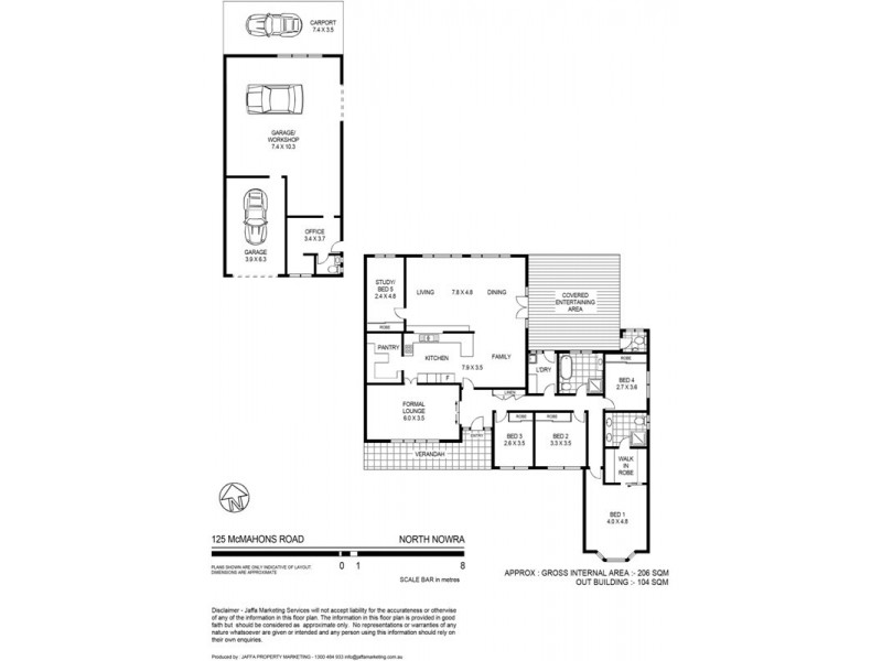 125 McMahons Road, North Nowra NSW 2541 Floorplan