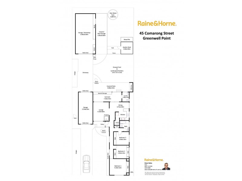 45 Comarong Street, Greenwell Point NSW 2540 Floorplan