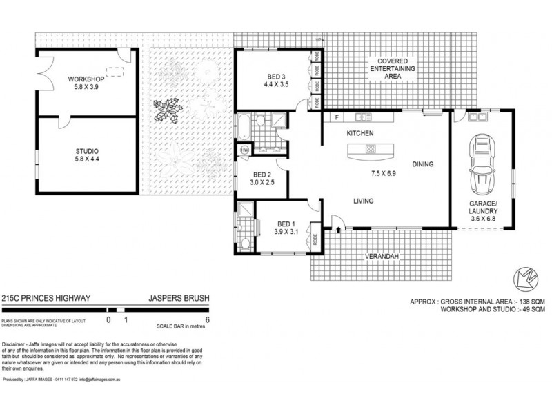 215C Princes Highway, Berry NSW 2535 Floorplan
