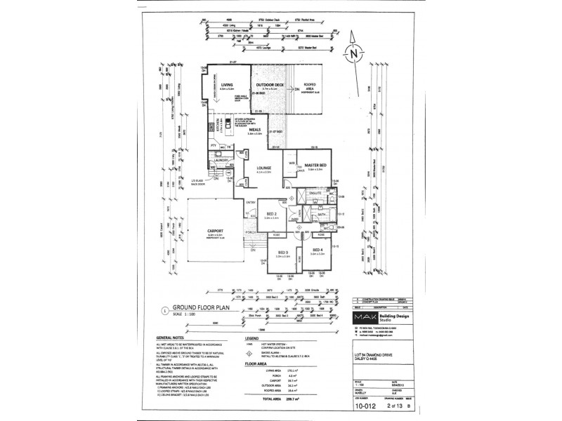 55 Diamond Drive, Dalby QLD 4405 Floorplan