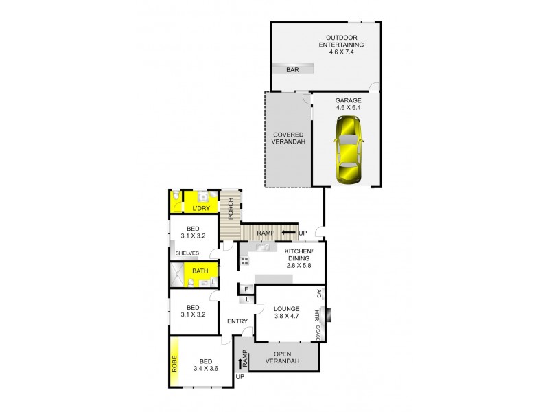 24 Vermont Avenue, Corio VIC 3214 Floorplan
