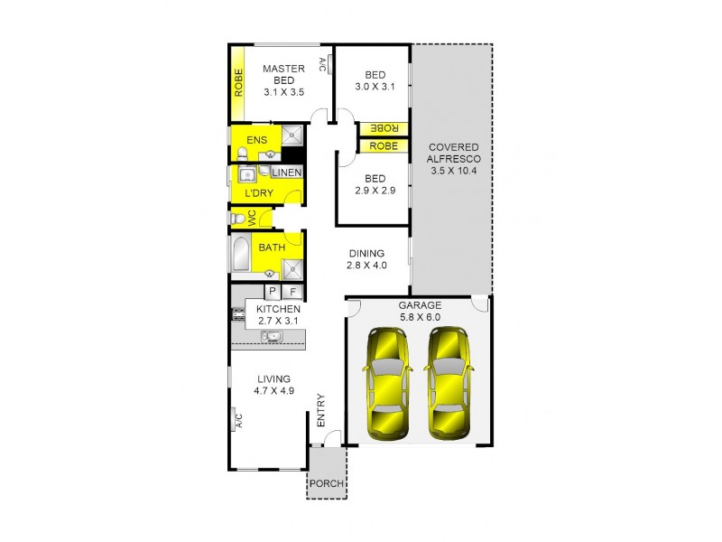 13 Raymond George Place, Lara VIC 3212 Floorplan