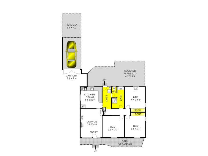 44 Goldsworthy Road, Corio VIC 3214 Floorplan