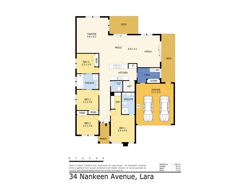 34 Nankeen Avenue, Lara VIC 3212 Floorplan