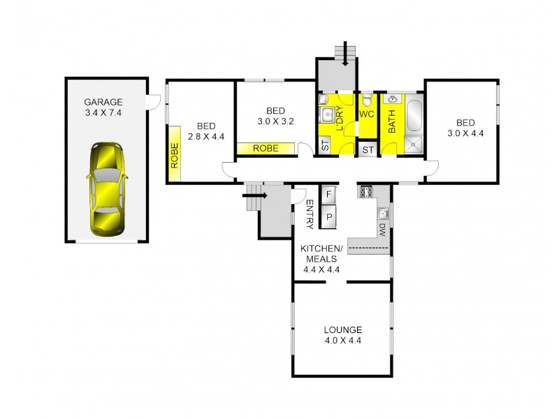 31 Kosciusko Avenue, Corio VIC 3214 Floorplan