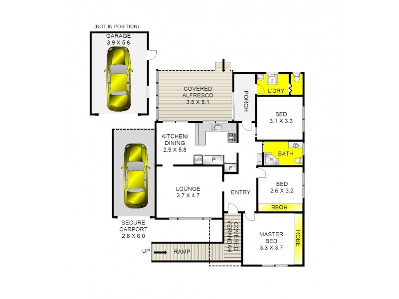 100 Vermont Avenue, Corio VIC 3214 Floorplan