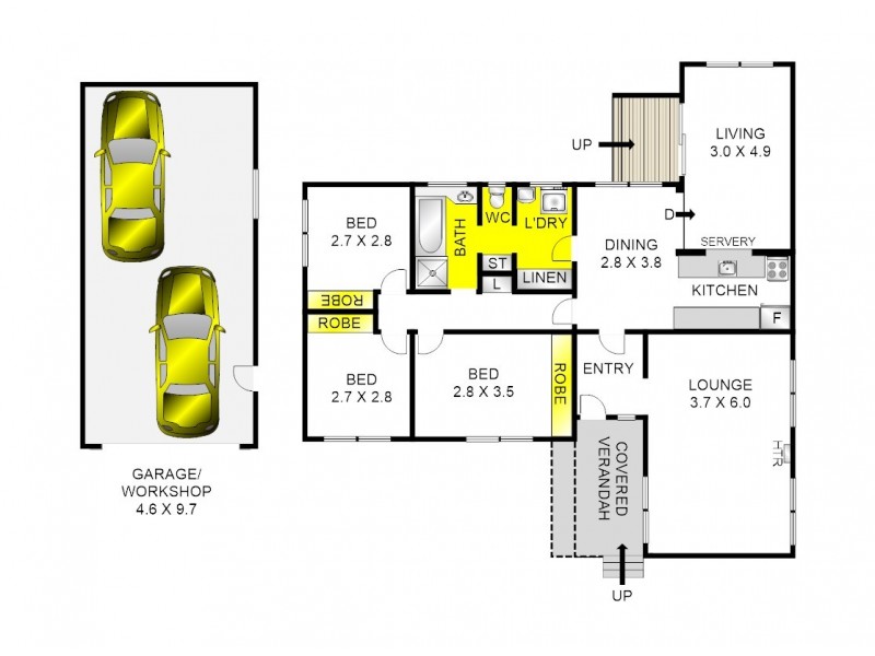 40 Carmarthen Drive, Corio VIC 3214 Floorplan