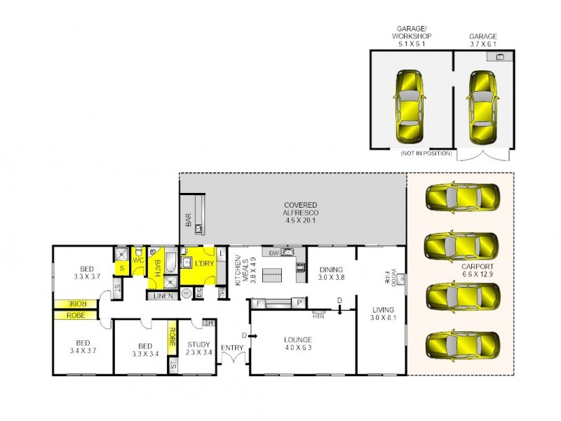 40 Coonawarra Drive, Avalon VIC 3212 Floorplan