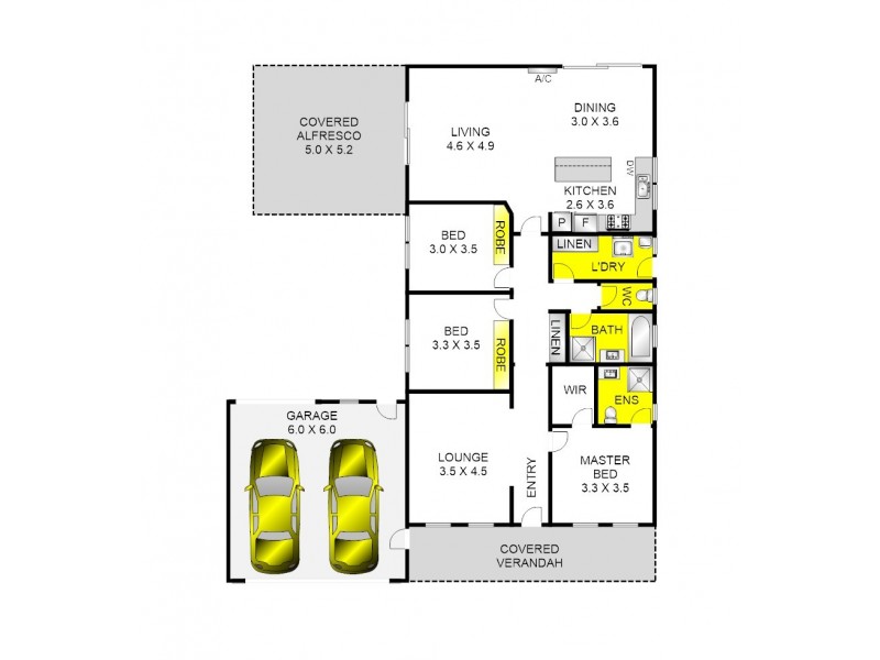 7 Hibbertia Court, Corio VIC 3214 Floorplan