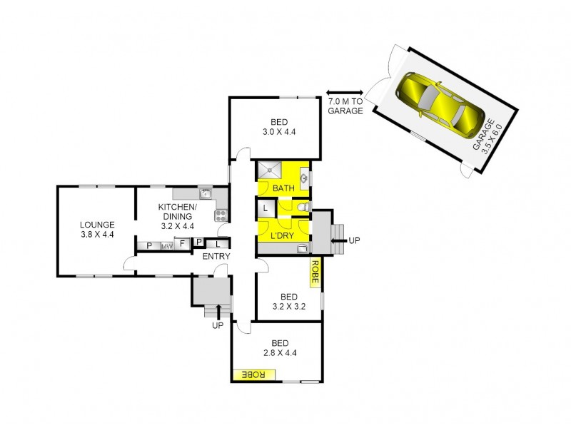 53 Kosciusko Avenue, Corio VIC 3214 Floorplan