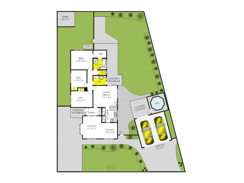 7 Dunmow Crescent, Hamlyn Heights VIC 3215 Floorplan