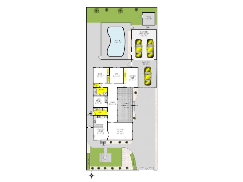 19 Tahara Street, Hamlyn Heights VIC 3215 Floorplan