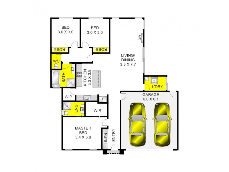 1B Saintfield Street, Lara VIC 3212 Floorplan