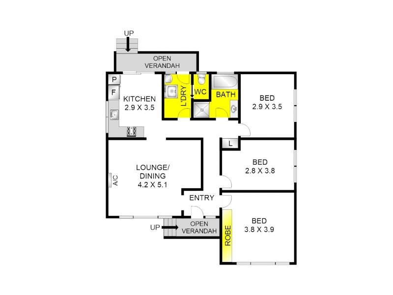 133 Goldsworthy Road, Corio VIC 3214 Floorplan