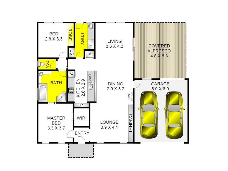 1/3 Adriatic Court, Norlane VIC 3214 Floorplan