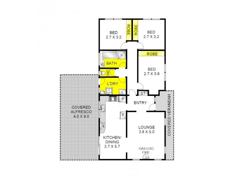 17 Kingsley Drive, Corio VIC 3214 Floorplan