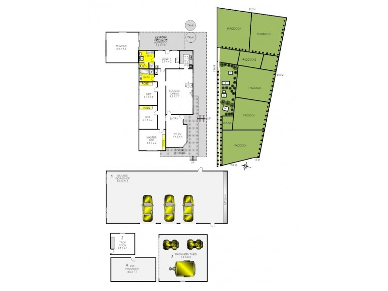 2171 Midland Highway, Bannockburn VIC 3331 Floorplan