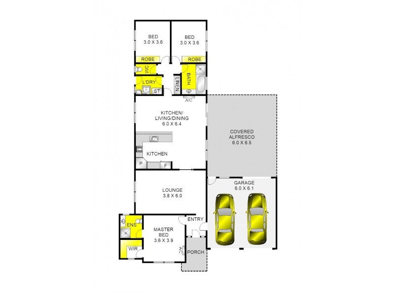 17 Croatia Place, Norlane VIC 3214 Floorplan