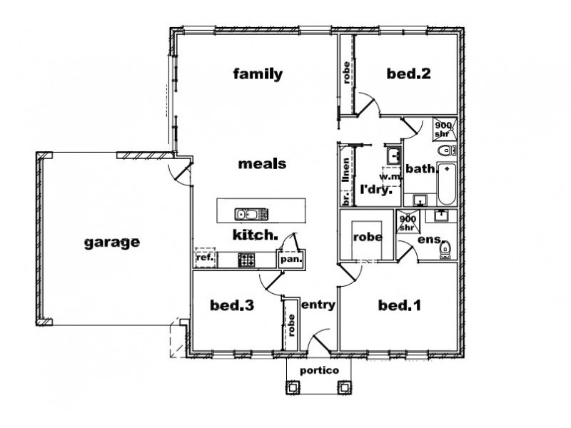 6 Reserve Road, Norlane VIC 3214 Floorplan