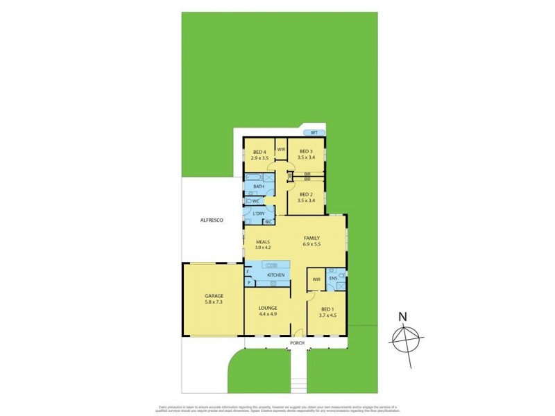 64 Darriwell Drive, Bannockburn VIC 3331 Floorplan