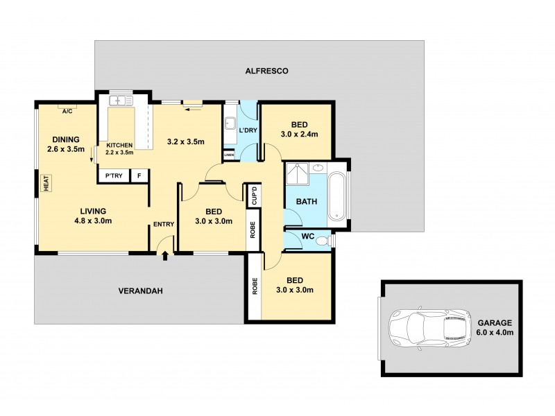 159 Princess Road, Corio VIC 3214 Floorplan