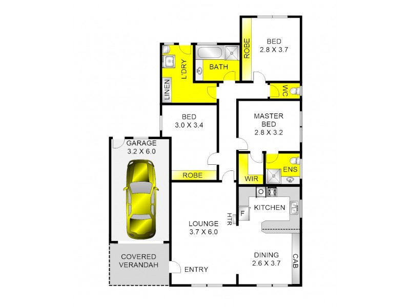 7 Narebar Street, Bell Park VIC 3215 Floorplan