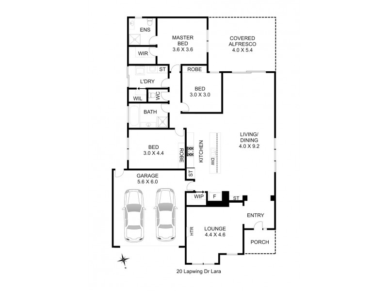 20 Lapwing Drive, Lara VIC 3212 Floorplan