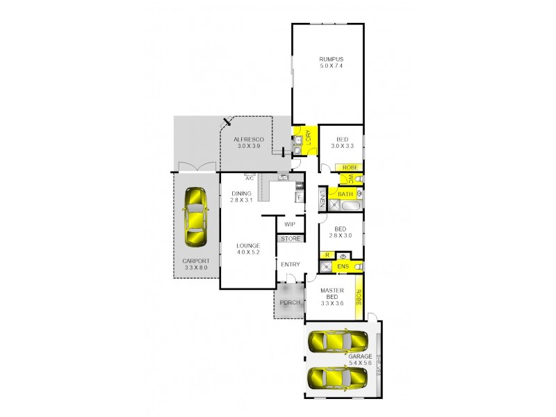 8 Ozone Crescent, Bell Park VIC 3215 Floorplan
